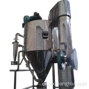 Secador por pulverización de flujo de aire para productos sensibles al calor